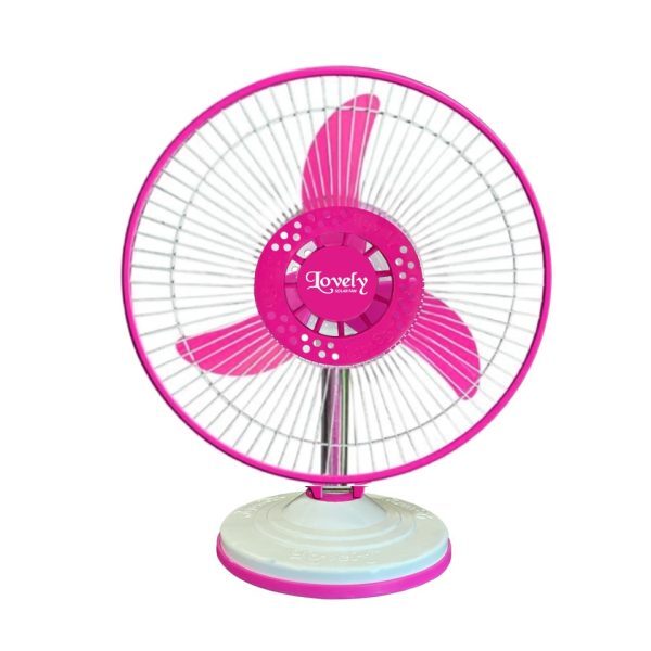 A-One 12V 24W 12 Inch Table Fan - Color: Various Available