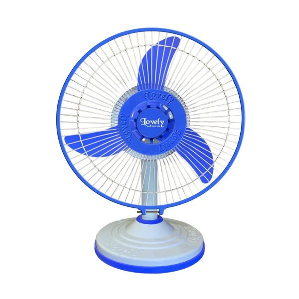 Dc 12Volt 30Watt 12Inch Sanchi Table Fan - Blade Diameter: 12 Inch (In)