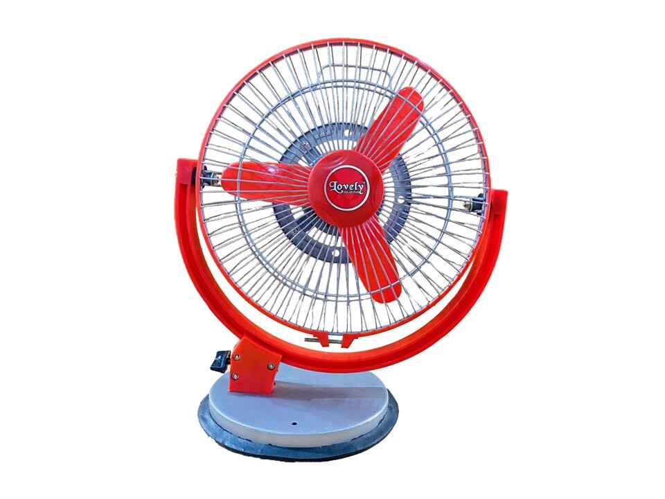 12V 22W 12 Inch 2 In 1 Table-Cum-Wall Fan - Color: Various Available