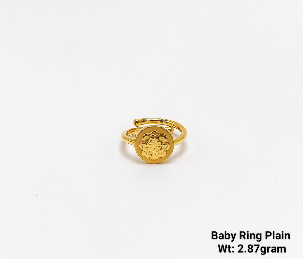 92% New Design Gold Baby Ring