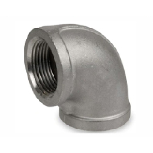 90 Dgree Stainless Steel Screwed Elbow - Color: Different Available