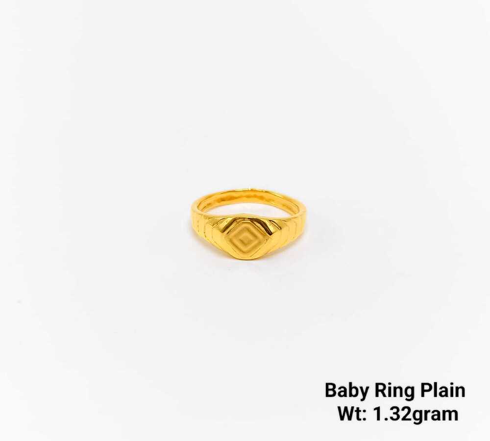 92% Gold Baby Ring