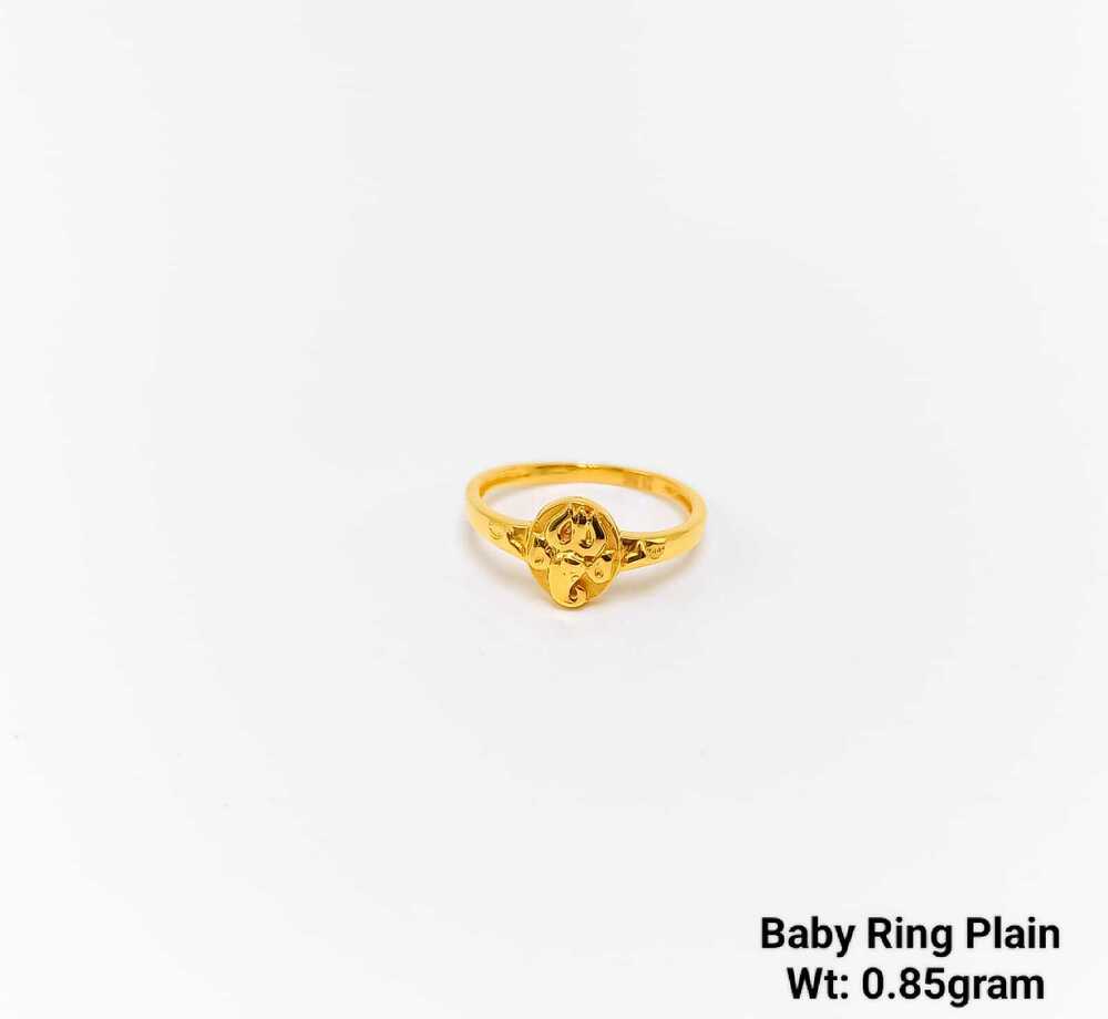 92% Gold Baby Ring
