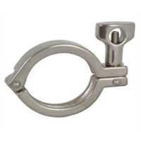 Stainless Steel Tri Clover Clamp - Color: Different Available