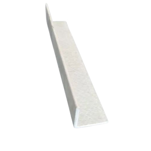 Fiberglass Corners - 2 M Length, 30 Mm Thickness, White Color | Durable Fiberglass Material, Moisture Resistant, Flexible Design