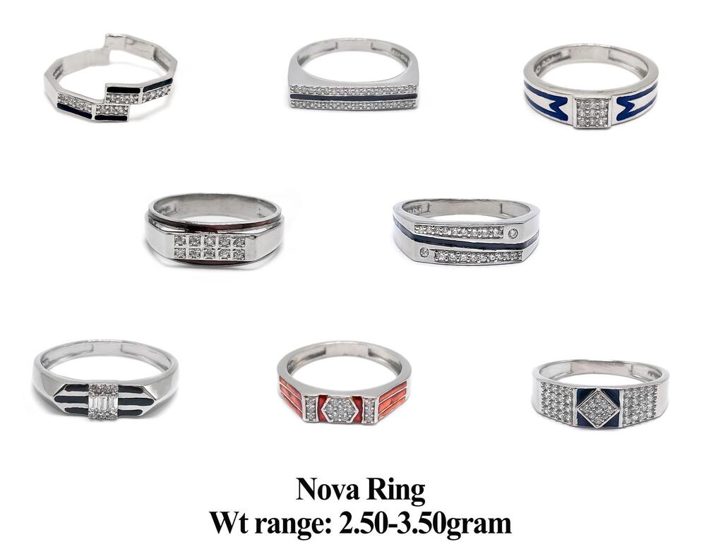 92.5 new design silver nova ring