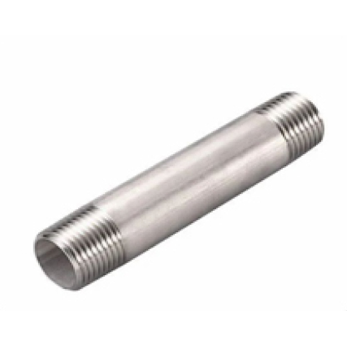 Stainless Steel Threaded Pipe Nipple - Color: Different Available