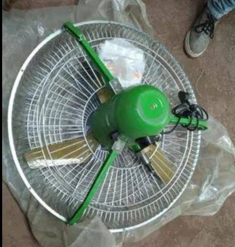 24 Inch Wall Fan - Blade Material: Almunium