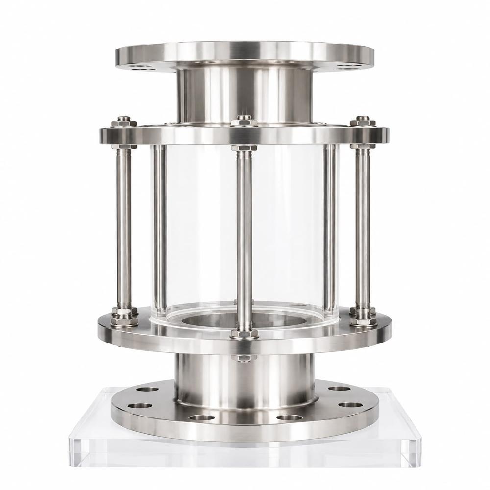 Lantern Type Full View Sight Flow Indicator - Density: 7.8 Gram Per Cubic Centimeter(G/Cm3)