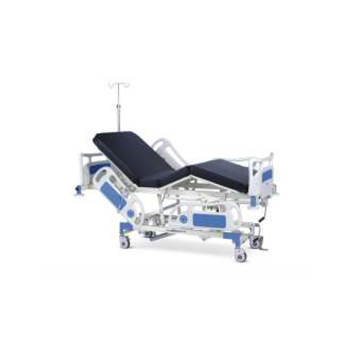 Hhc-002 Semi Motorized Icu Bed With Backrest And Height On Motors With Collapsible Railings - Application: Hospital