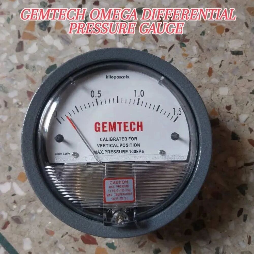 GEMTECH DIFFERENTIAL PRESSURE GAUGE IN Shalimar Village Industrial Area Delhi