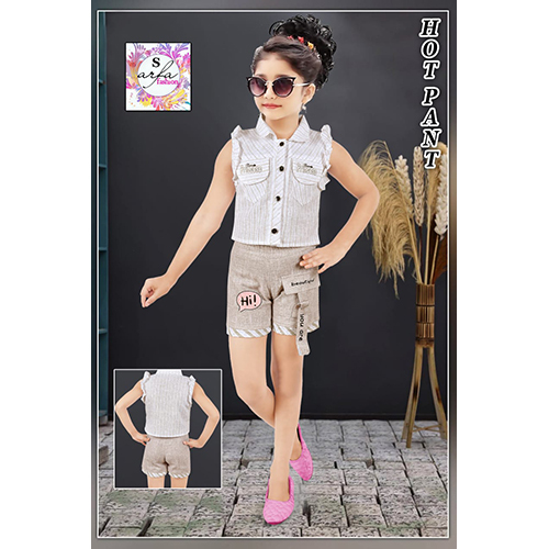 Girls Shirt Style A Hot Pant - Feature: Breathable