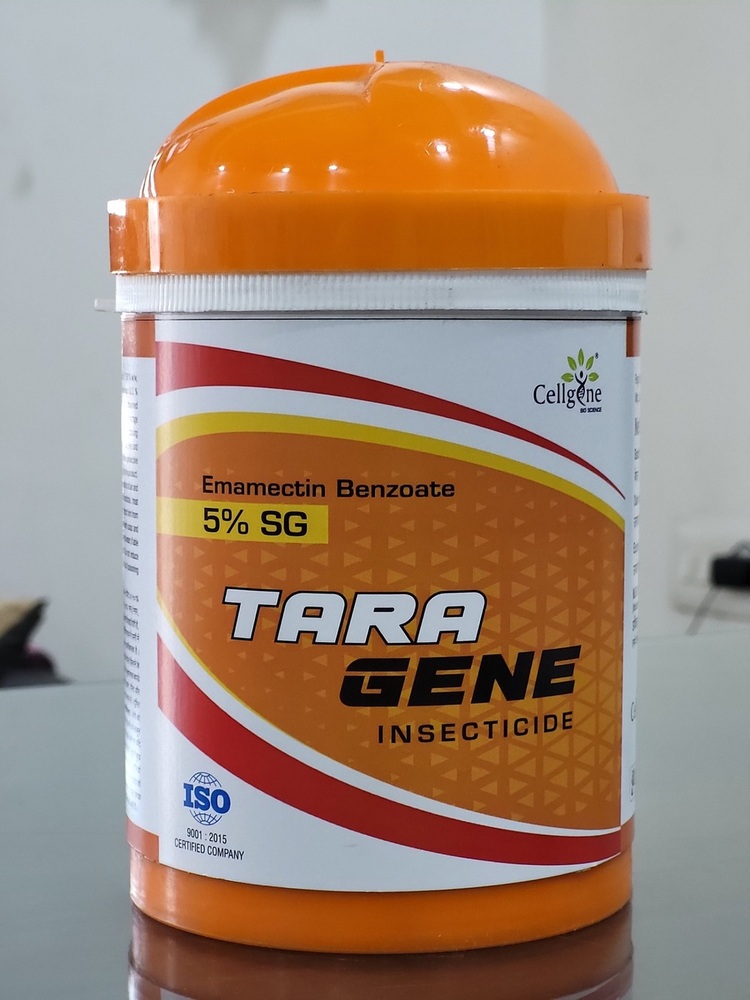 TARAGENE Emamectin benzoate 5% SG का उपयोग करने के लिए एक प्रभावी और सुरक्षित कीटनाशक है जो विभिन्न प्रकार के कीटों पर नियंत्रण प्रदान करता है। यह पौधों की सुरक्षा और फसल उत्पादन को बढ़ाने के लिए आदर्श है।