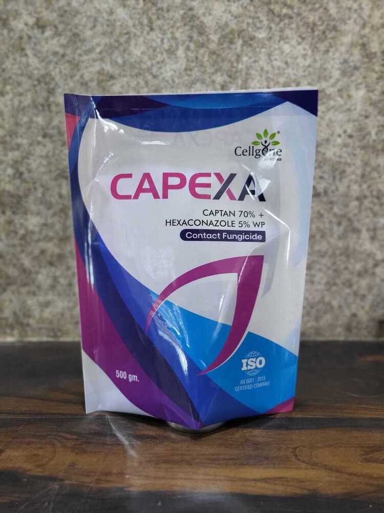 CAPEXA Captan 70% + Hexaconazole 5% WP
