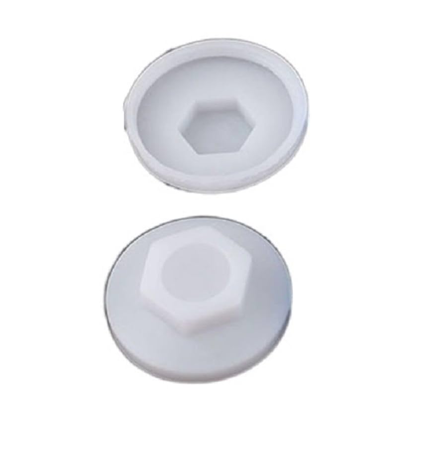 Hex SDS Screw PVC Caps