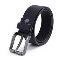 Black Leather Belt