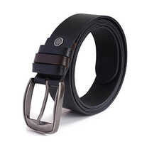 Black Leather Belt