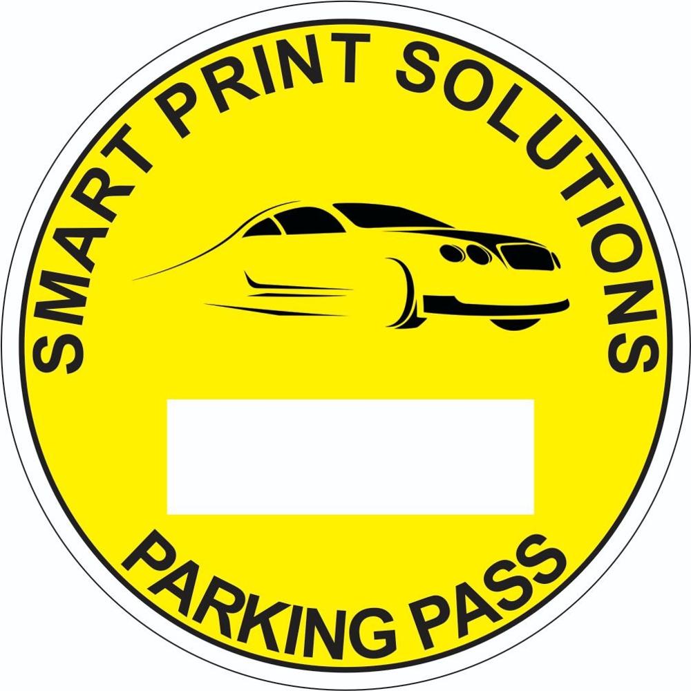 Car Parking Sticker
