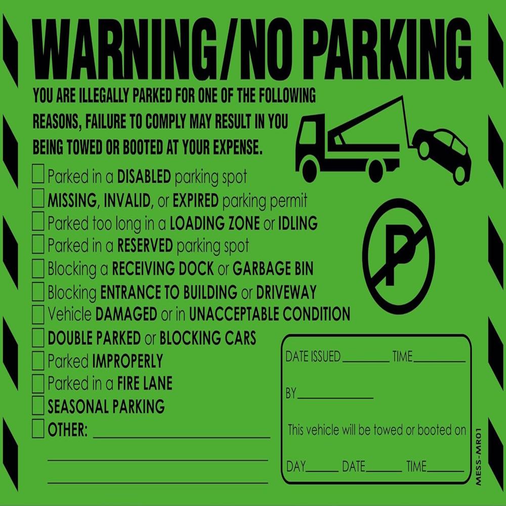 Car Parking Sticker