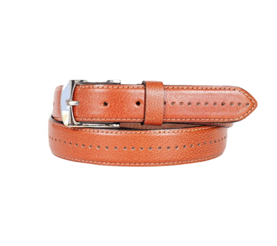 Chl-2065 Premium Leather Belts - Buckle Material: Steel