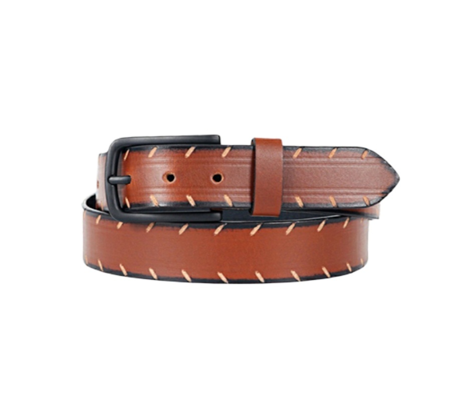 Chl-2037 Premium Leather Belts - Buckle Material: Steel