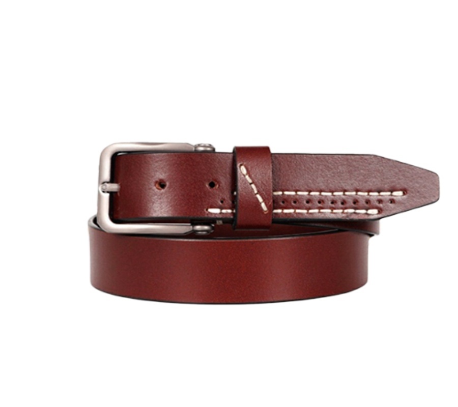 Chl-2020 Premium Leather Belts - Buckle Material: Steel