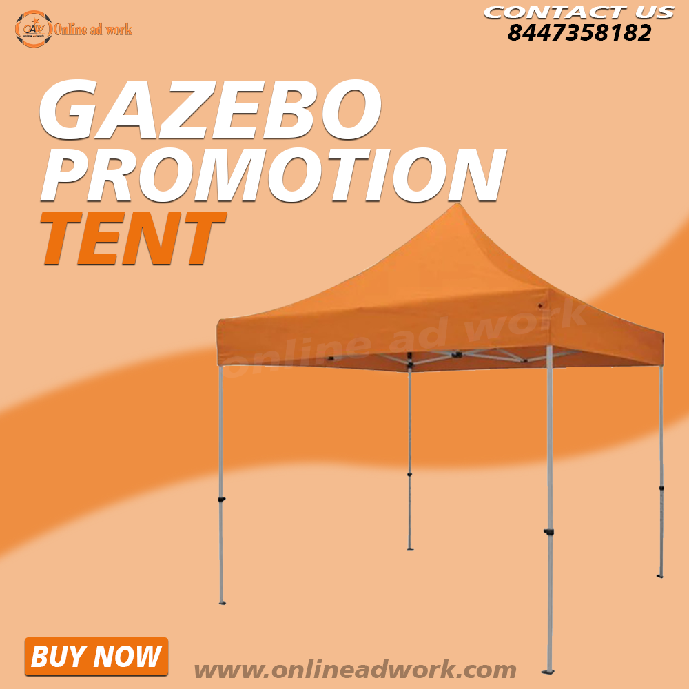 Promotional Gazebo Tent - Color: Available
