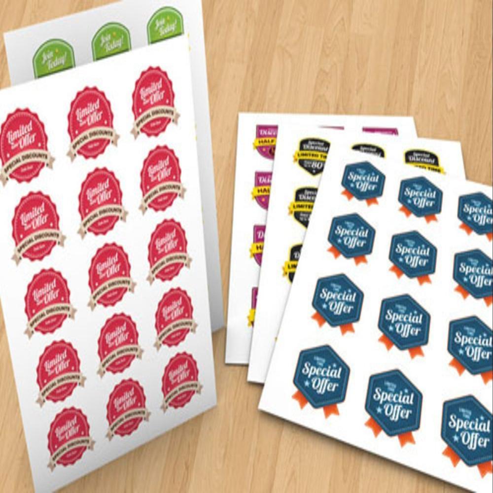 Paper Sticker Printing Service