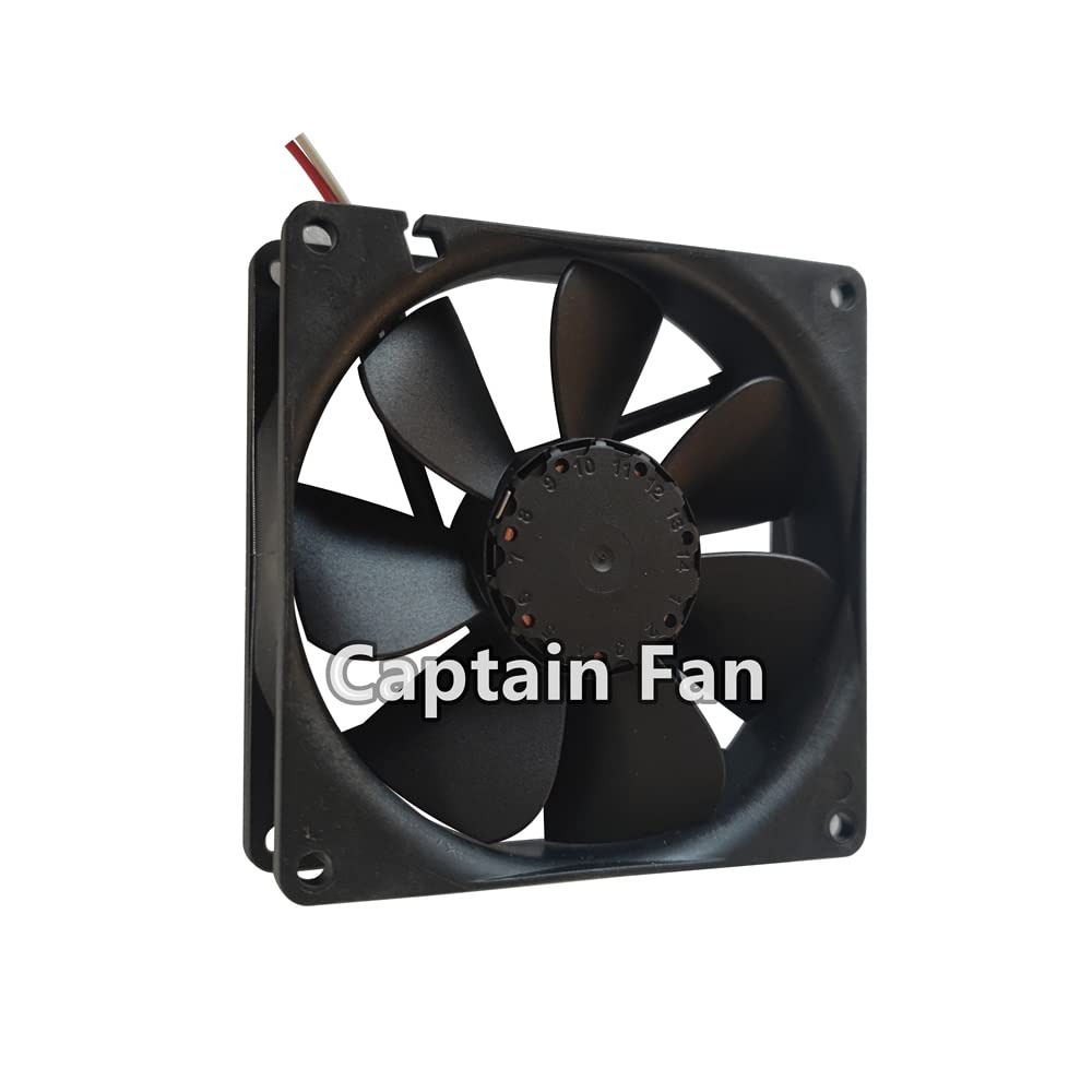 EBM PAPST 3412N/39H 12V DC 2.5W 0.21A 208mA 8025mm PLASTIC Axial Cooling Fan