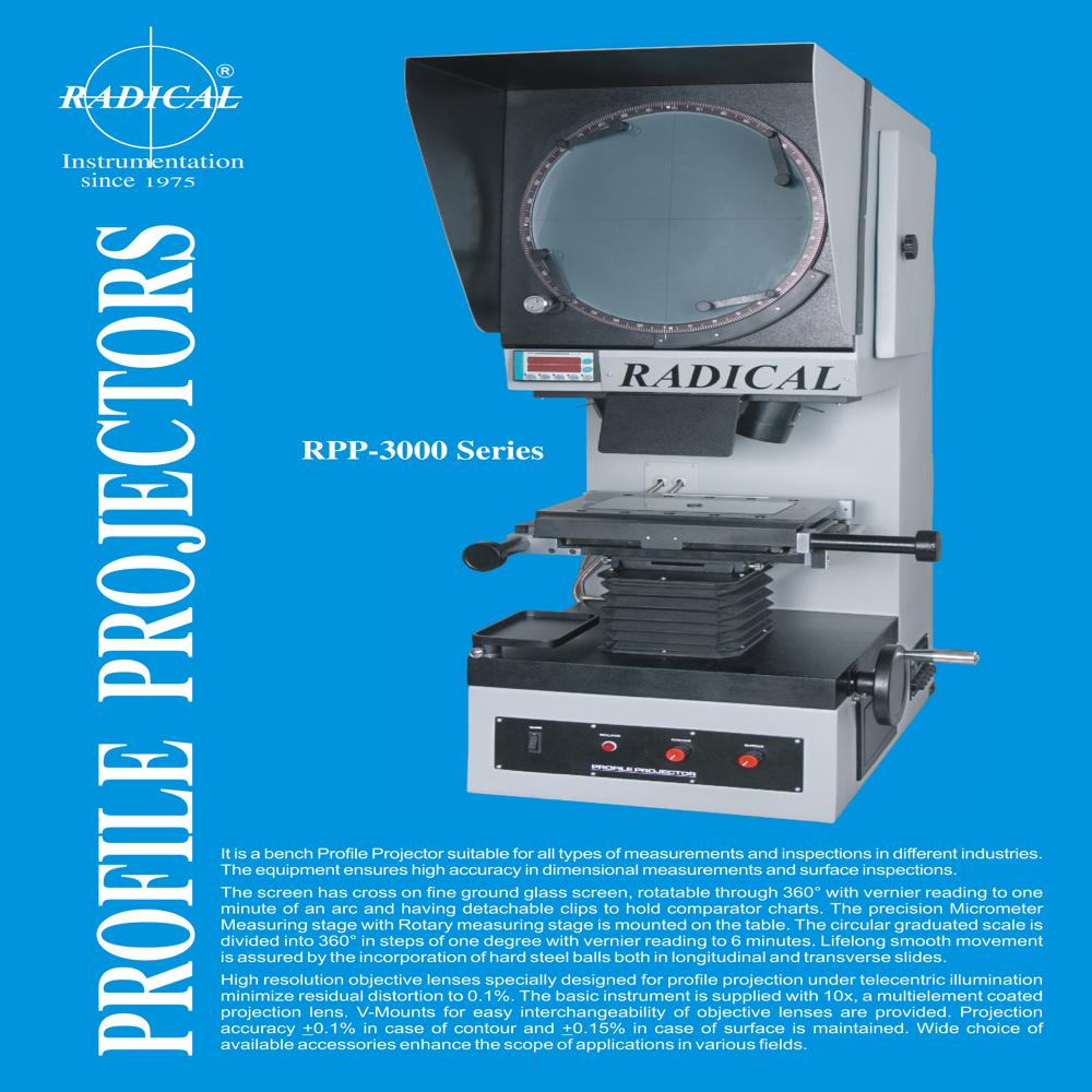 Coaxial Profile Projector Resolution: 0.01mm