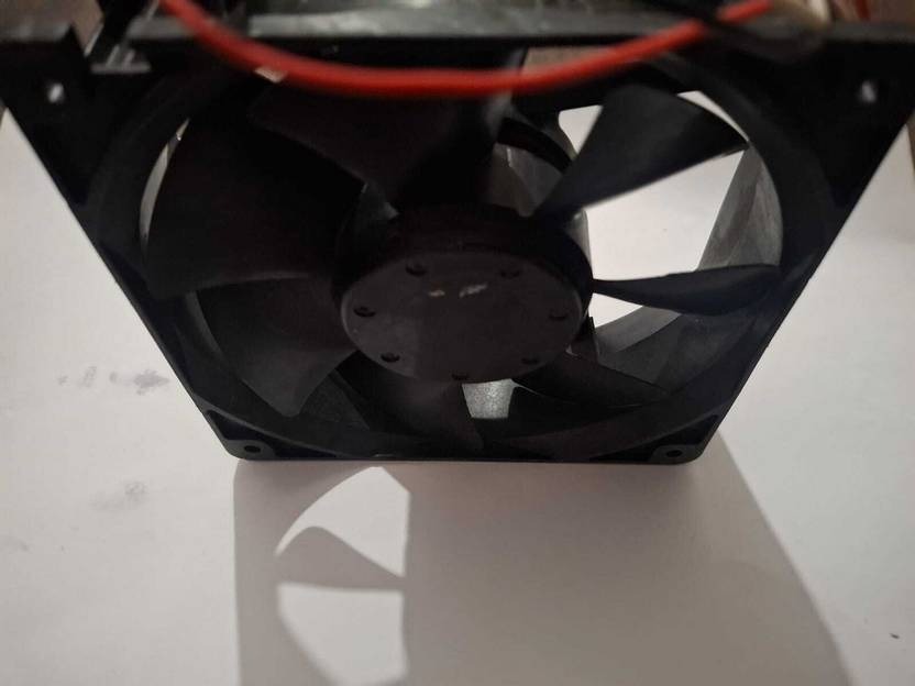 SANACE 9G1224H1M037 24V DC 0.22A 8025mm PLASTIC 2600RPM Axial Cooling Fan All in one Cooler Black