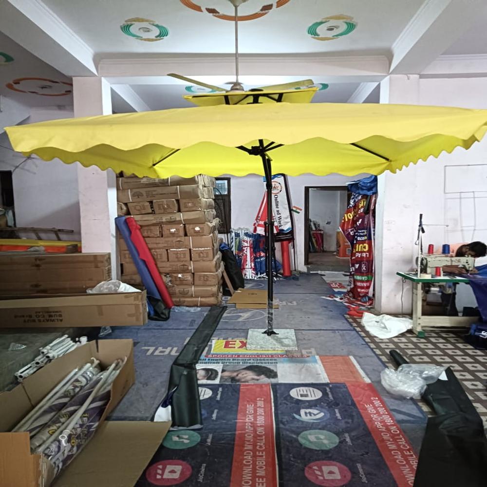 Side Pole Squre Garden Umbrella