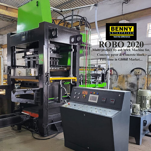 Robo 2020 Fly Ash Brick Making Machine - Capacity: 2000 Pcs/Hr