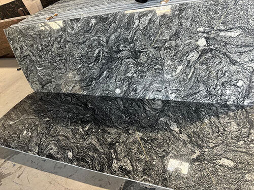 Viscon White Granite Slab - Application: Flooring & Commercial