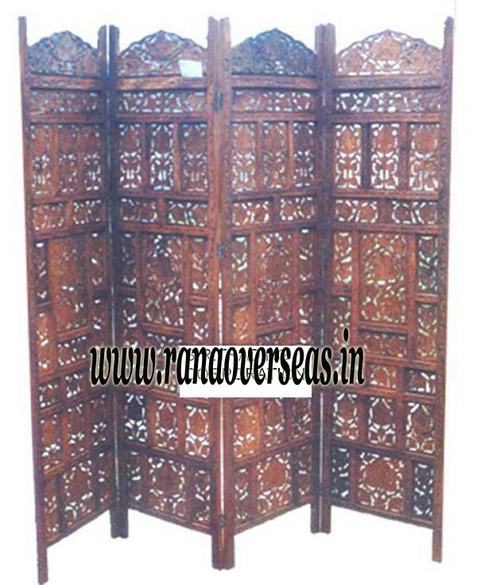 Machine Made Sheesham Wood Partition Screen