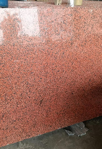 Ruby Red Granite Slab - Application: Flooring & Commercial