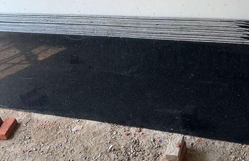 Black Granite Slab - Application: Flooring & Commercial