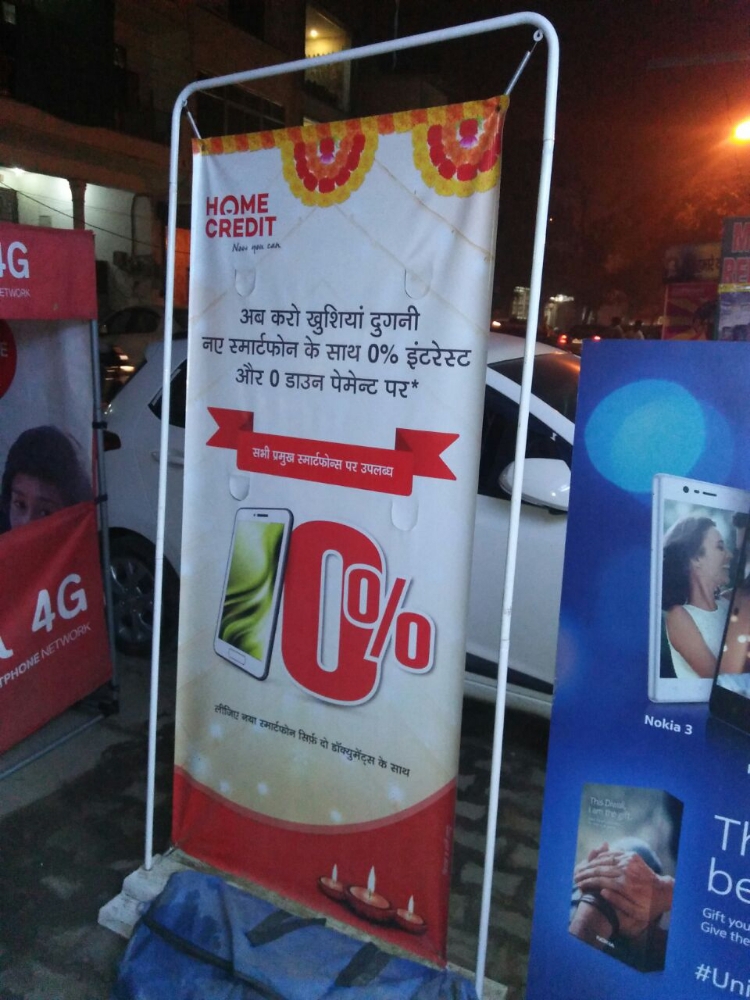 Advertising Door Standee