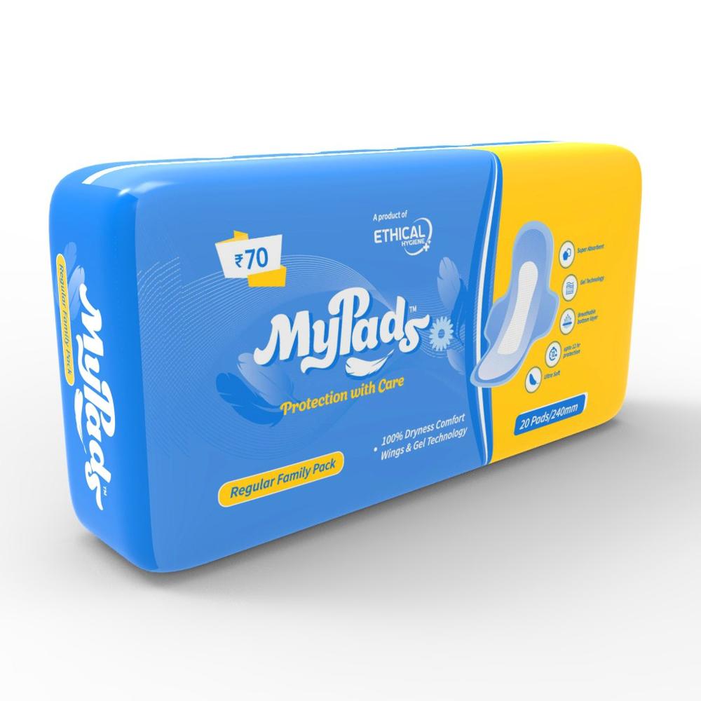 Diaper And Sanitary Pads Packing Box