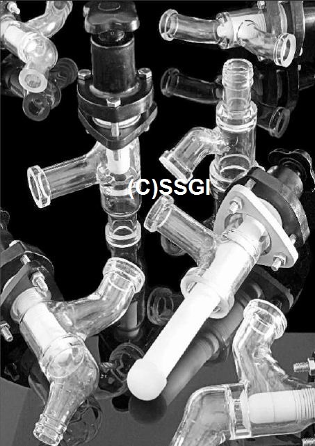 Industrial Valves - Color: Transparent