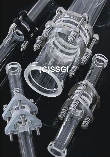 Coupling & Gaskets - Color: Transparent