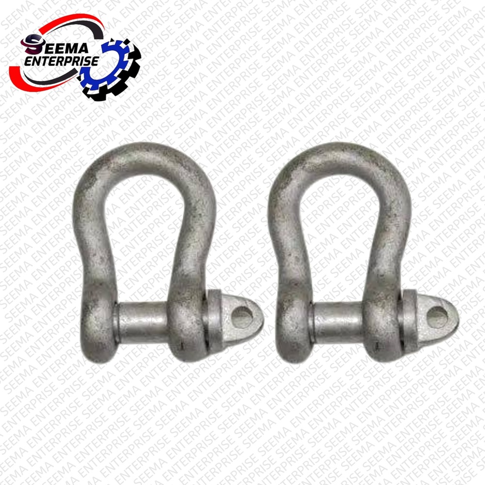 Bow Shackle - Color: Silver