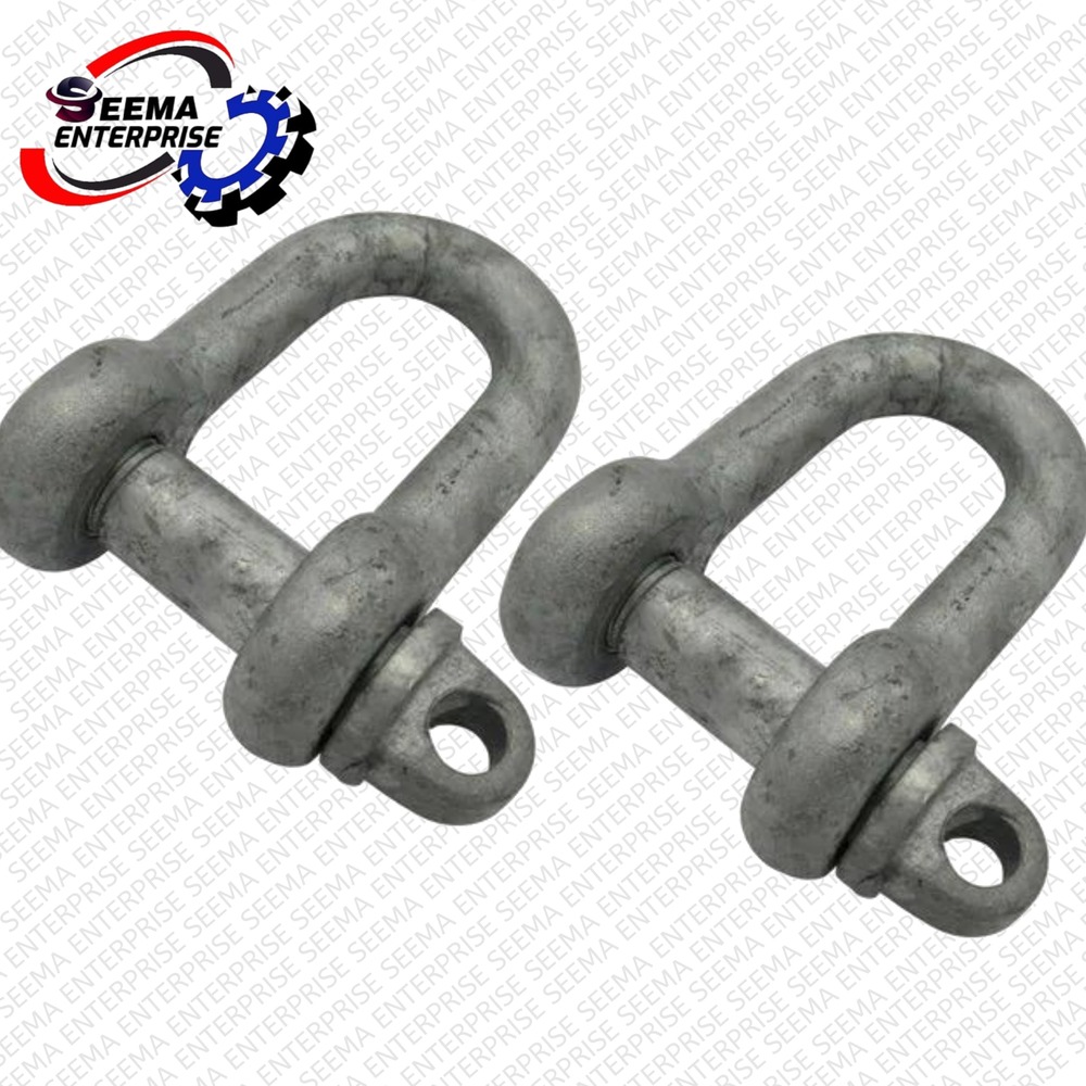 Heavy Duty Dee Shackle - Color: Grey