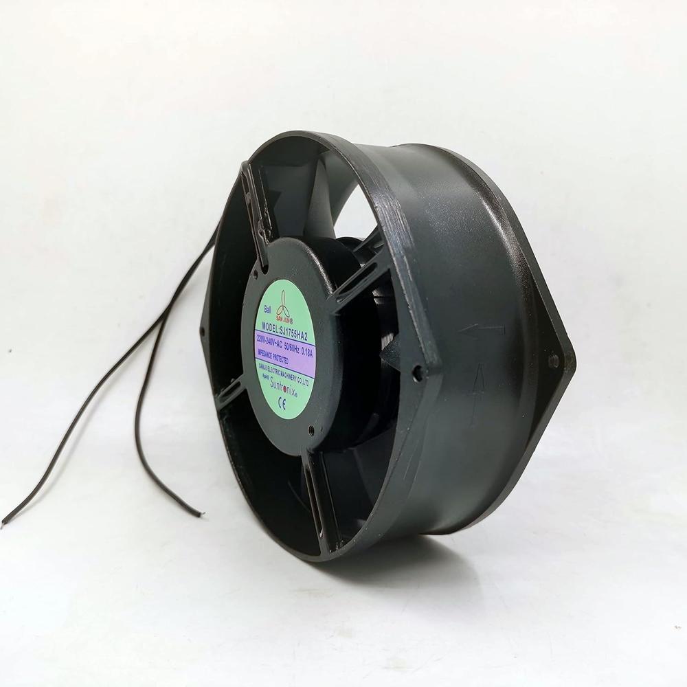 SUNTRONIX SJ1755HA2 220-240V AC 0.18A 50/60HZ 17255mm Industrial METAL Axial Cooling Fan
