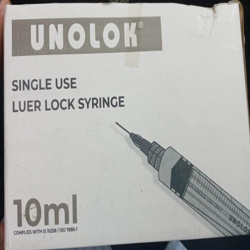  SYRINGE HYPODERMIC10ML SINGLE USE