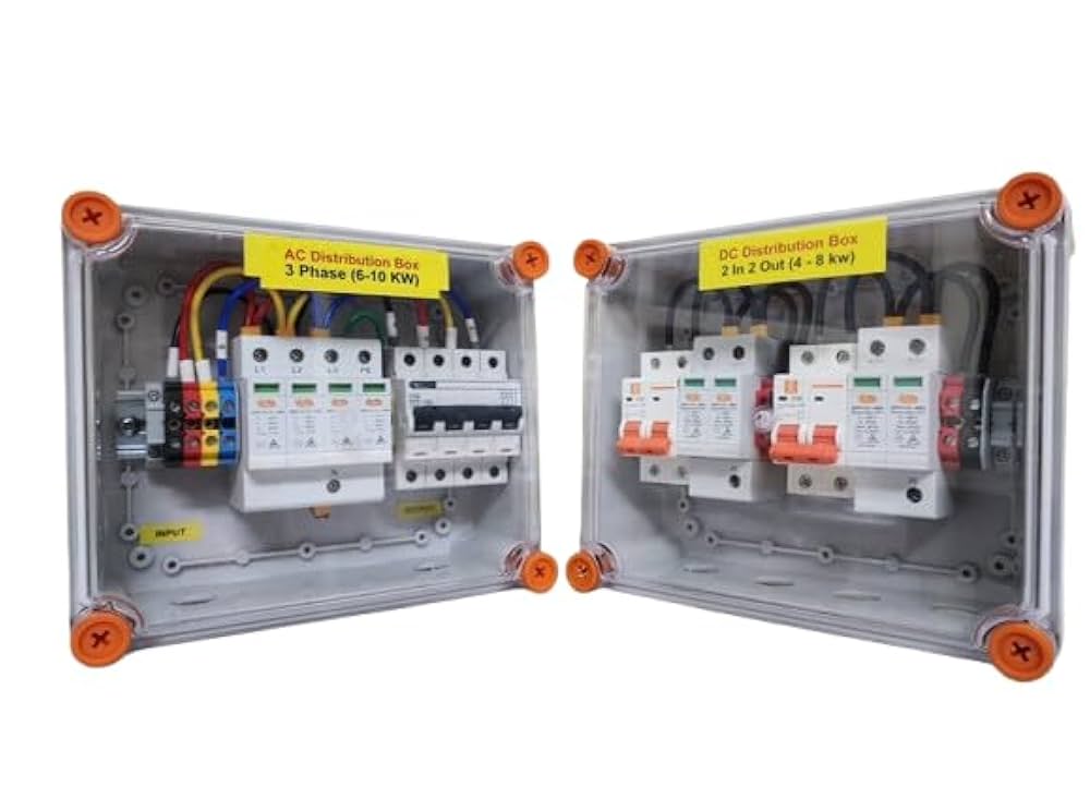3PH Solar ACDB DCDB Combo Box