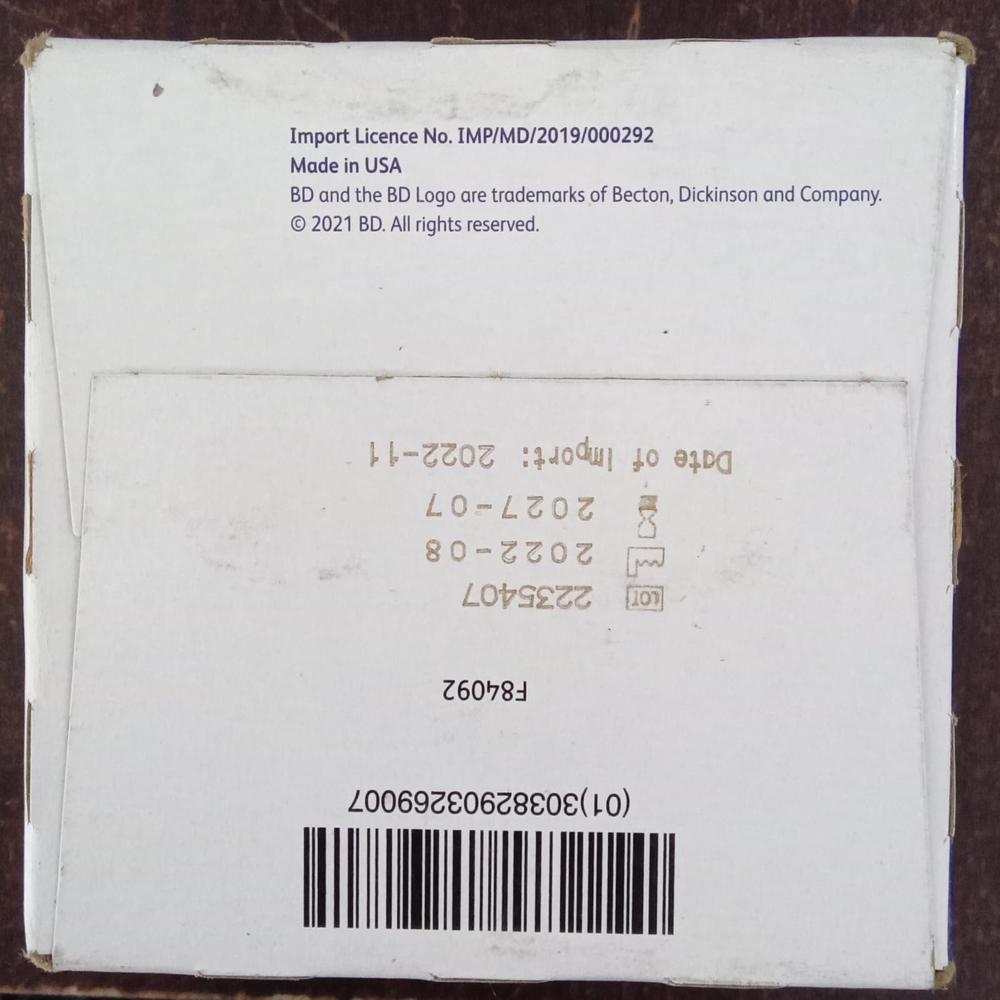 Alcohol Swabs 100 - Storage Instructions: Dry Place