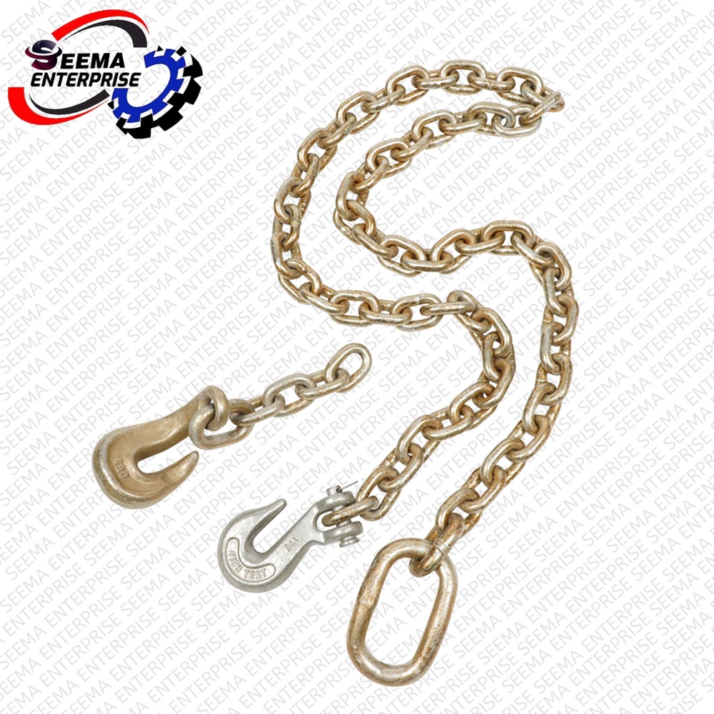Industrial Hook Chain - Color: Silver