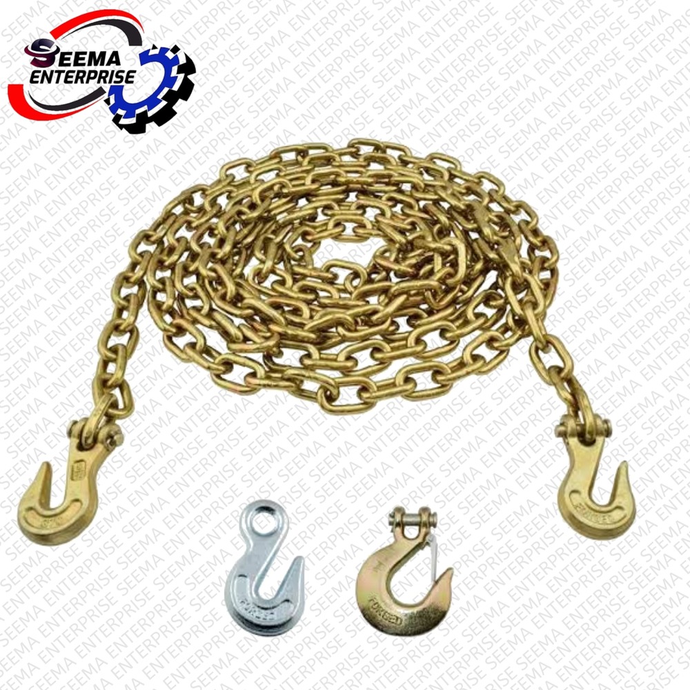Industrial Hook Chain - Color: Silver