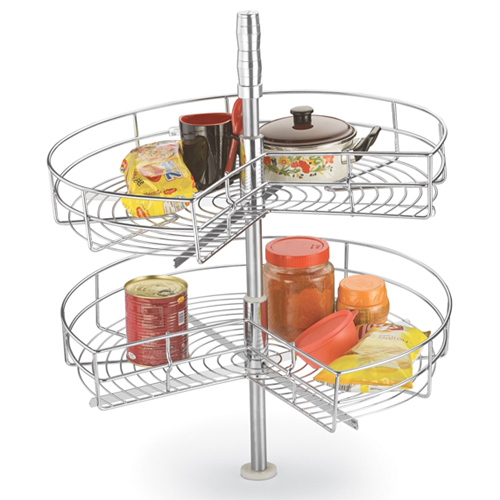 Carousal Basket - Color: Silver